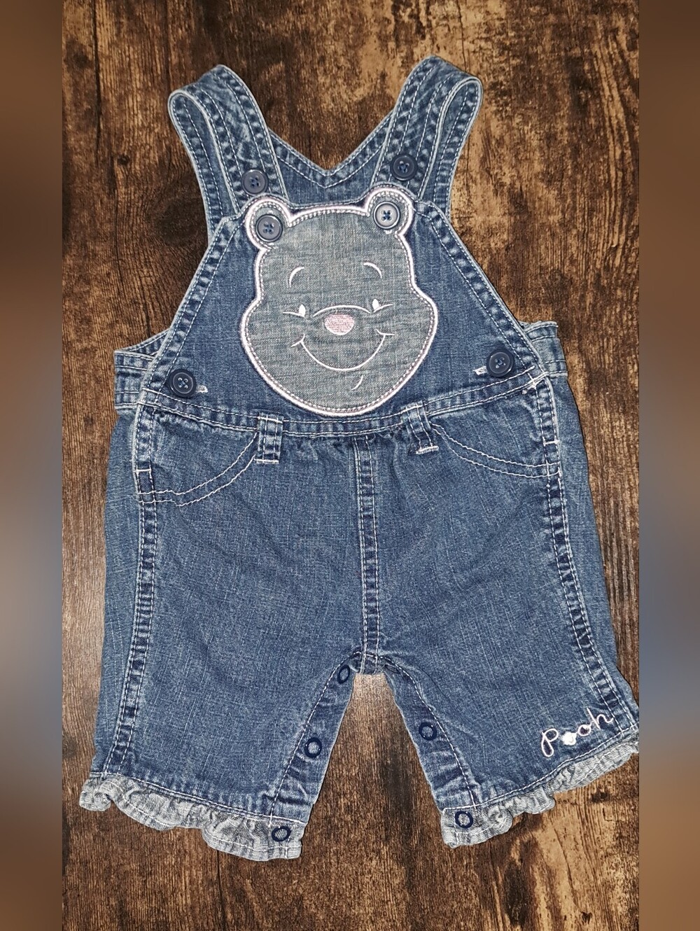 Disney Winnie The Pooh Overalls 0-3 Months